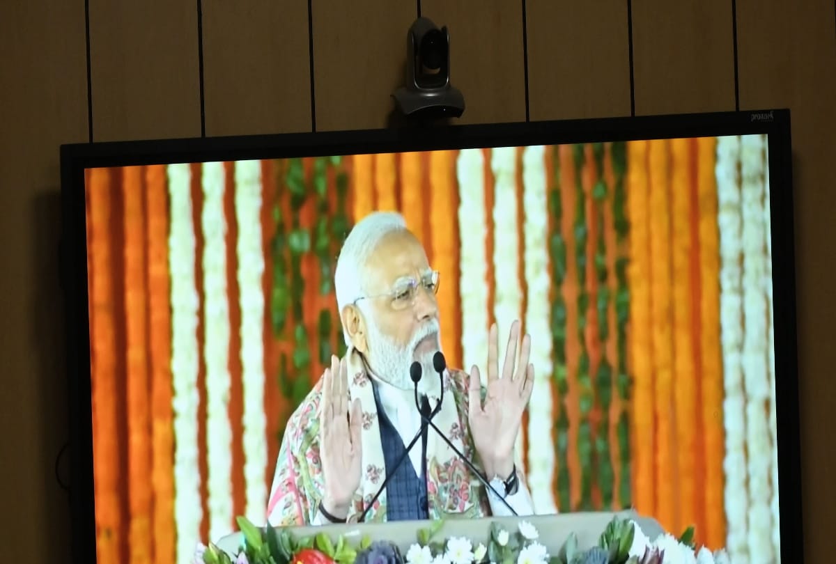 pm Modi virtually inaugurated Nadaun and Saloh KVs
