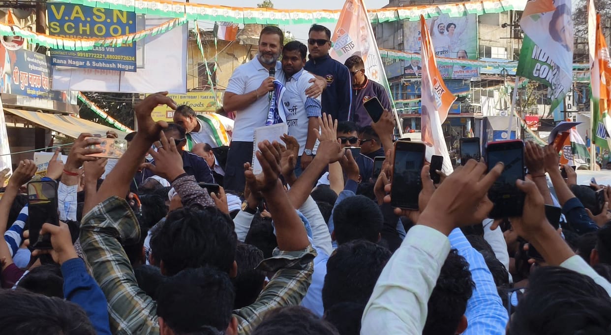Nyay Yatra: Rahul Gandhi said in Rae Bareli - The future of UP is seen dancing after drinking alcohol in Varan
