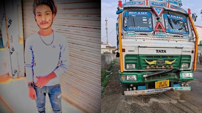 Rampur: ट्रक में बाइक घुसने से युवक की मौत, दोस्त गंभीर रूप से घायल, पुलिस और परिजनों में हुई तकरार Rampur: Youth dies after bike rams into truck, friend seriously injured, altercation between police and family