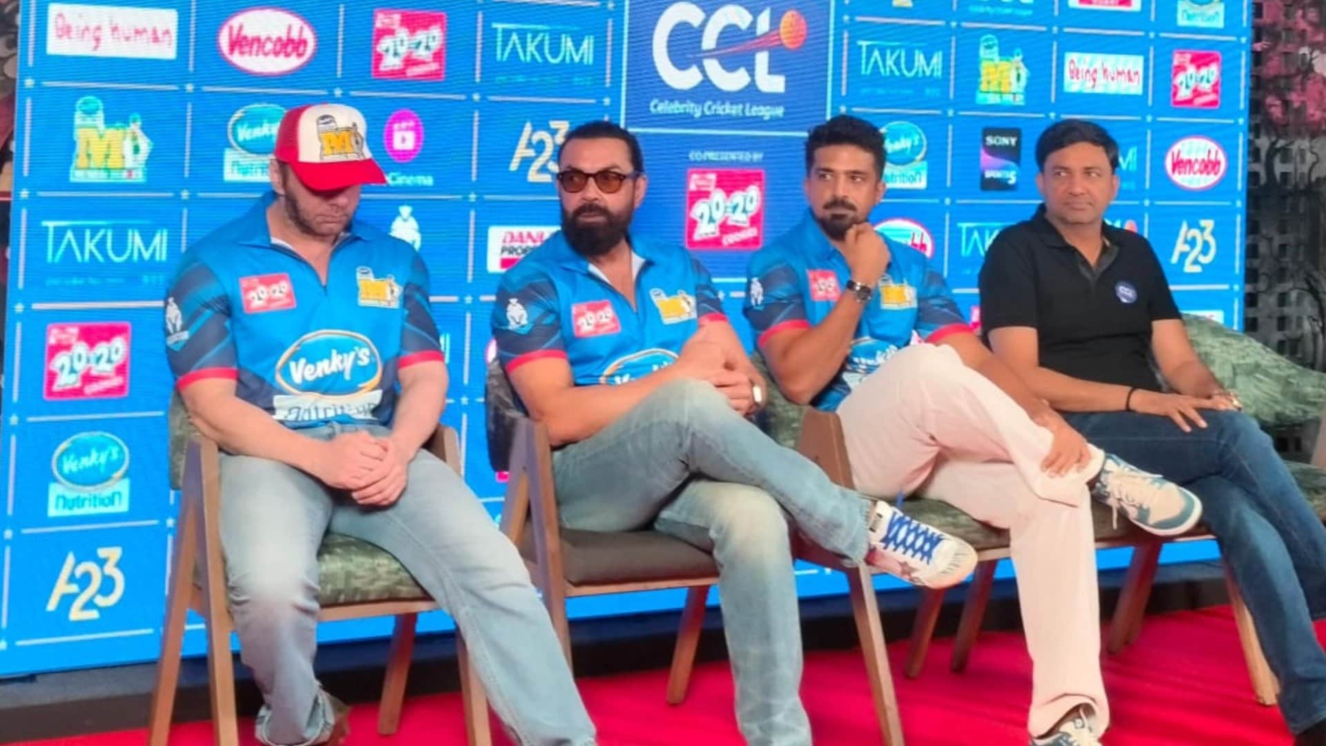 bobby deol will not play Celebrity Cricket League as he is busy in film shooting due to which he got Animal