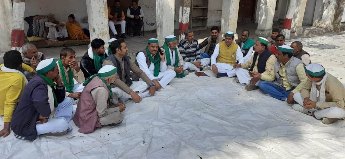 BKU Tractor March In Pics: BKU protest in support of farmers movement