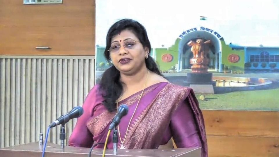 MLA Sangeeta Sinha raised issue of Usna Rice Mill in House in balod