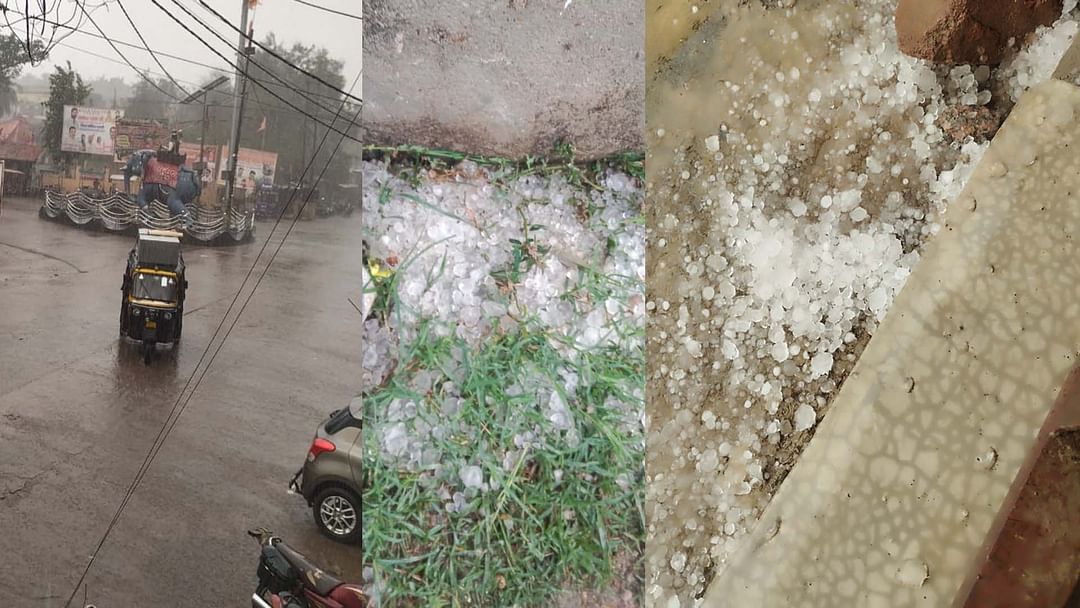 Weather Update: Rain and hailstorm in many cities of uttar pradesh