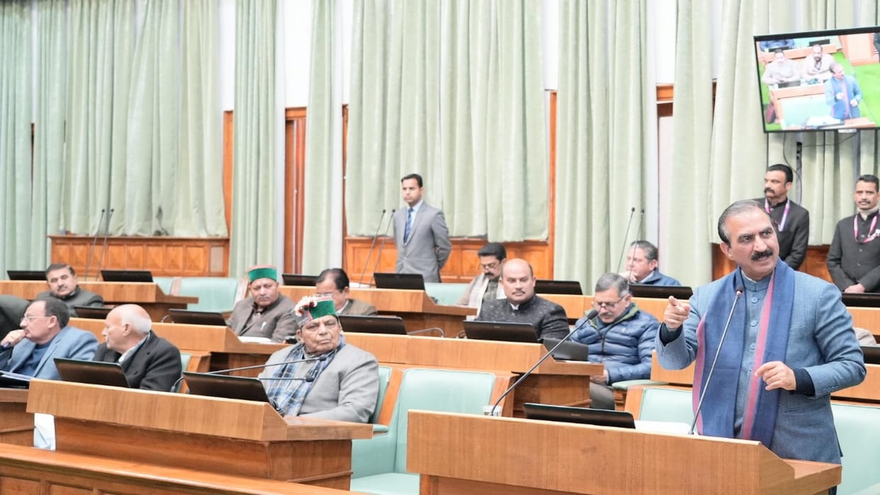 cm Sukhu said Bulk Drug Pharma Park and Medical Device Park will be set up only on the conditions of the gover