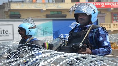 In view of the farmers protest 3000 soldiers deployed on the Ghazipur border