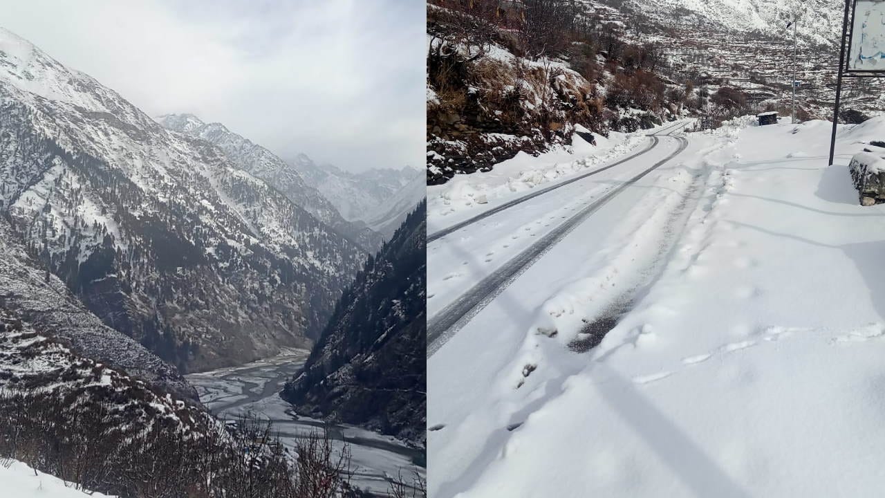 Uttarakhand Weather Today Gangotri Highway Not Open Even 52 Hours Due to Snowfall Photos