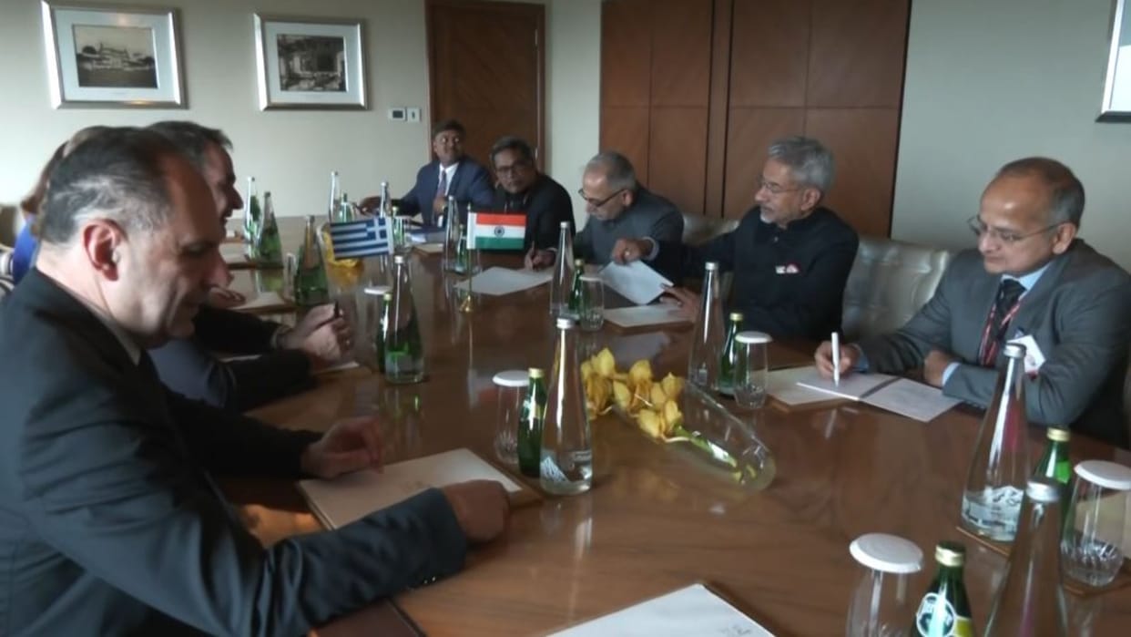 Jaishankar meets Greek PM and Hungarian Minister for Foreign Affairs and Trade minister in New Delhi