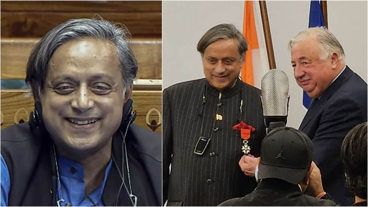 Congress MP Shashi Tharoor France highest civilian honour Knight of the Legion of Honor