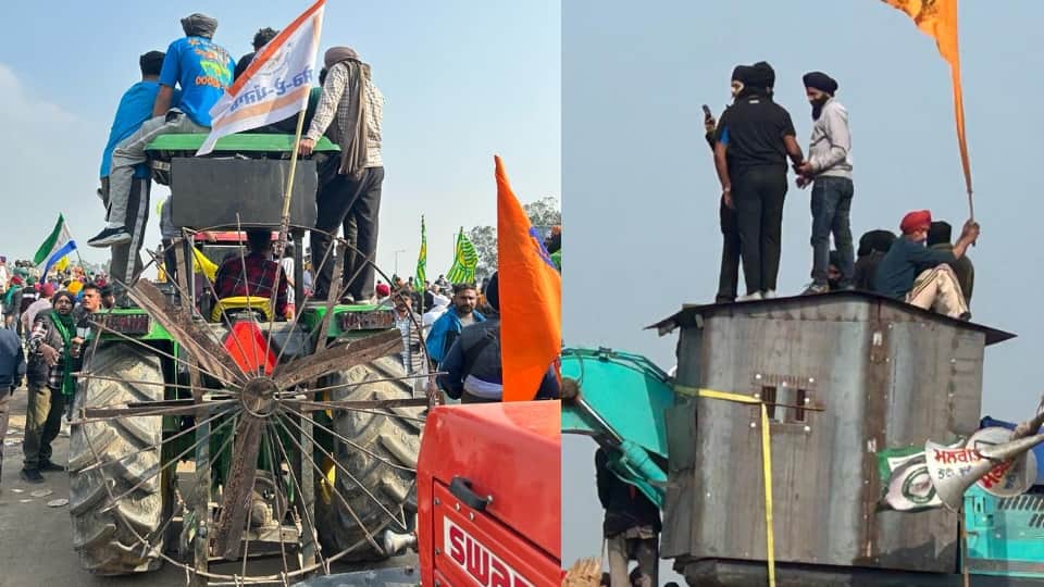 Kisan Andolan Delhi Chalo March Security At Shambhu Border Haryana News in Hindi