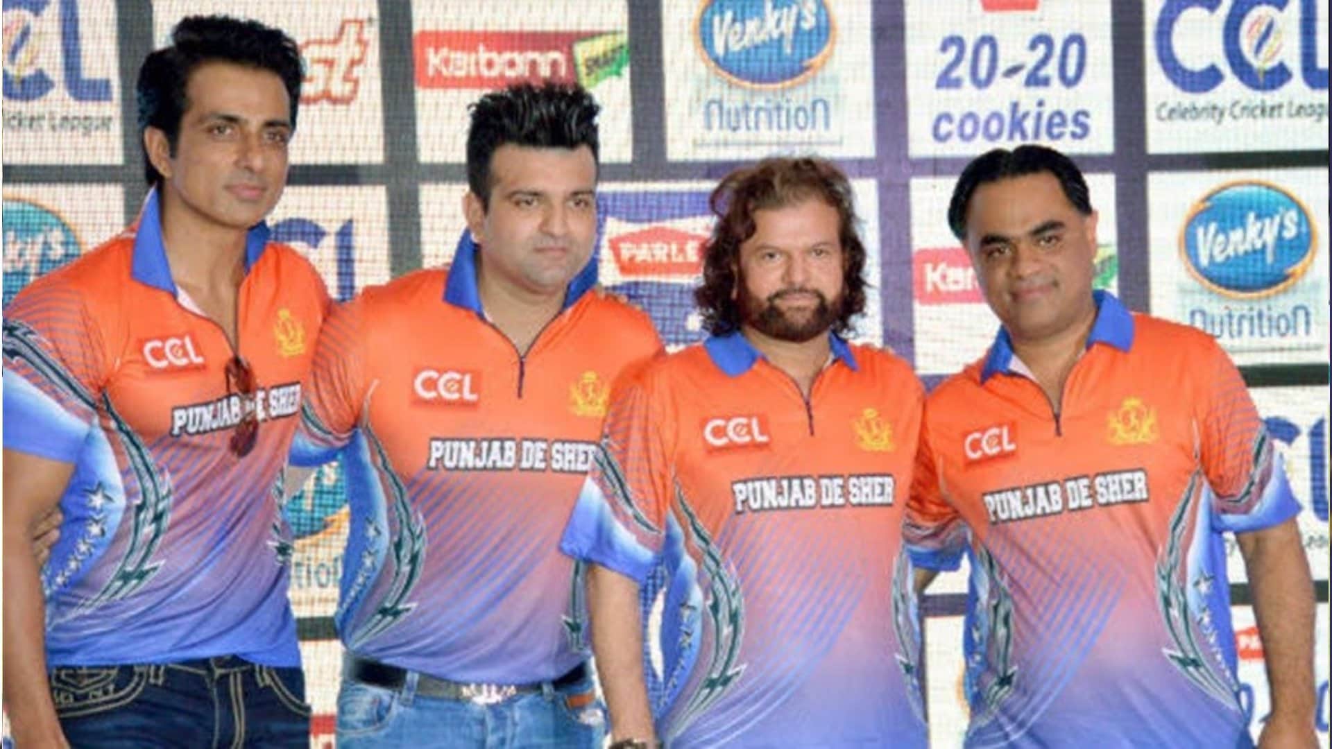 Celebrity Cricket League team Punjab de Sher Captain Sonu Sood Cheers for players talks about CCL performance
