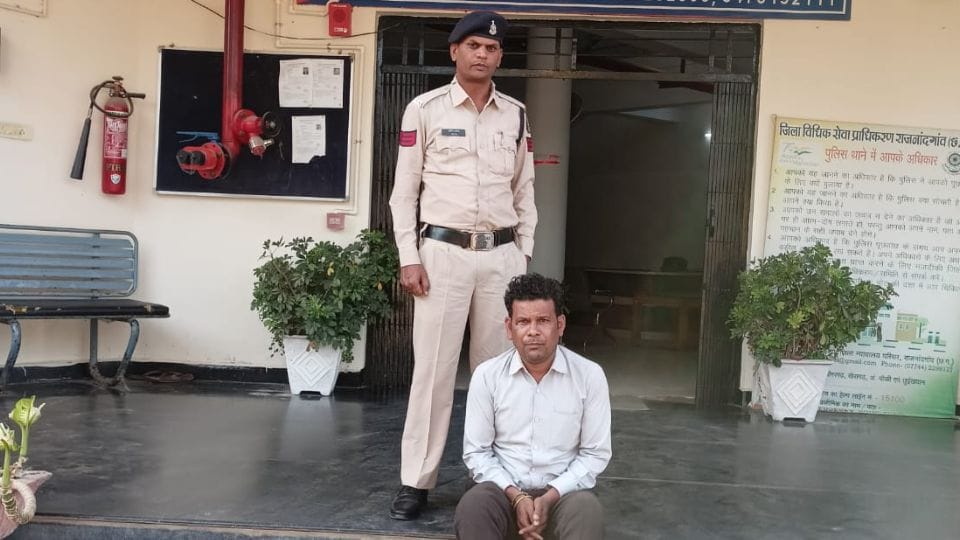 Police arrested accused who circulated obscene video in Maa Bamleshwari Devi temple