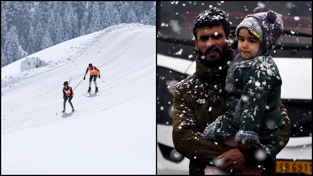 jammu kashmir Weather news hindi: Jammu-Srinagar highway closed avalanche alert sachin tendulkar gulmarg