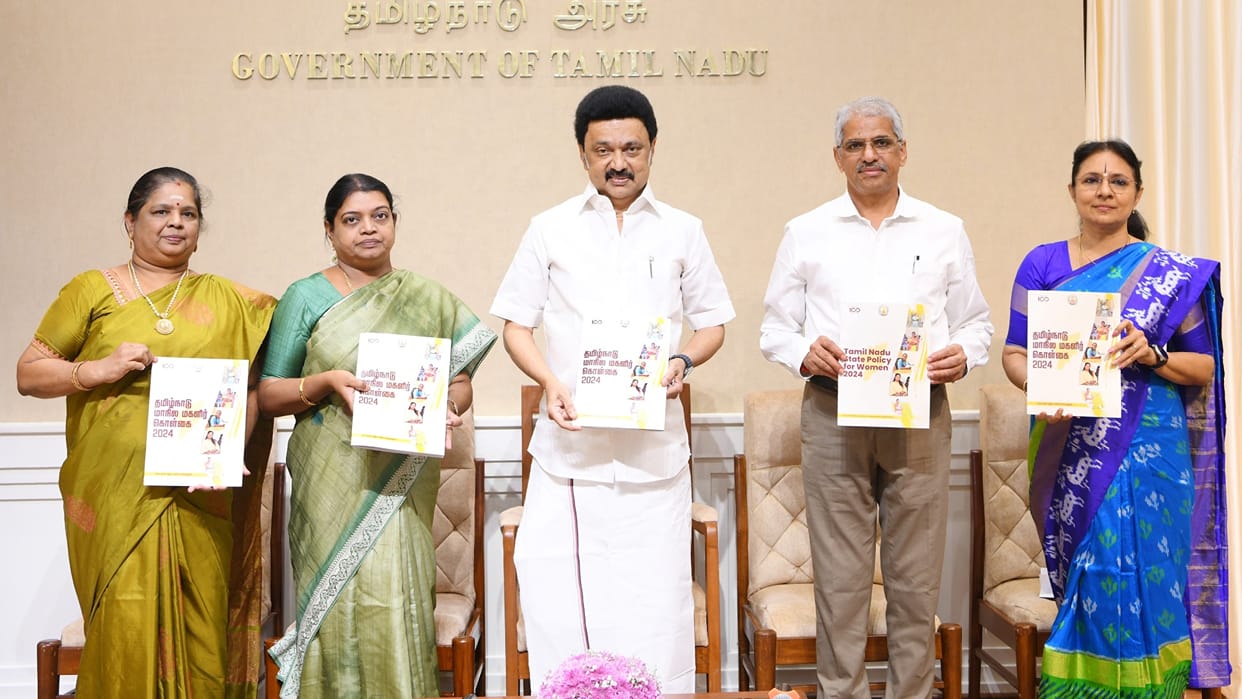 Tamil Nadu: Chief Minister MK Stalin unveils State Policy for Women 2024