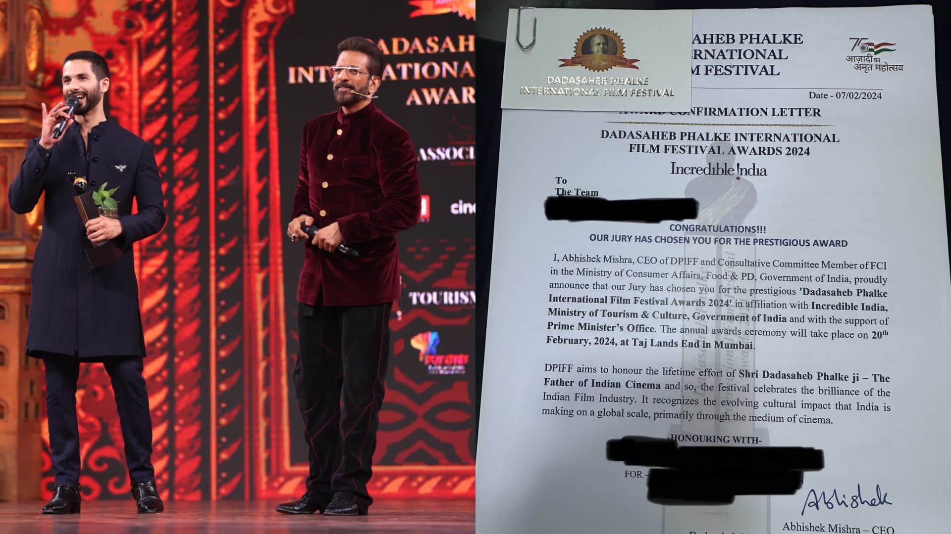Dada Saheb Phalke International Film Festival Awards 2024 confuses journalists with National Film Awards again