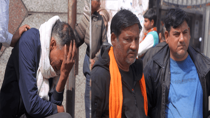 अपनों की याद में रोते परिजन...