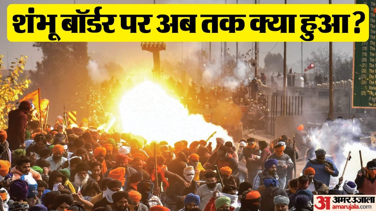 farmers protest Clash between farmers and police 30 shells fired just 4 minutes before ultimatum