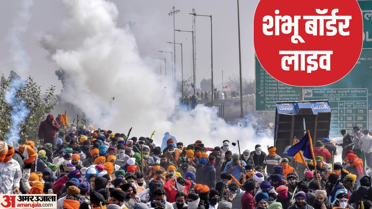 Farmers Protest Photos Ground report from Shambhu Border Attempt to drop drone with kites amid rain of bullets