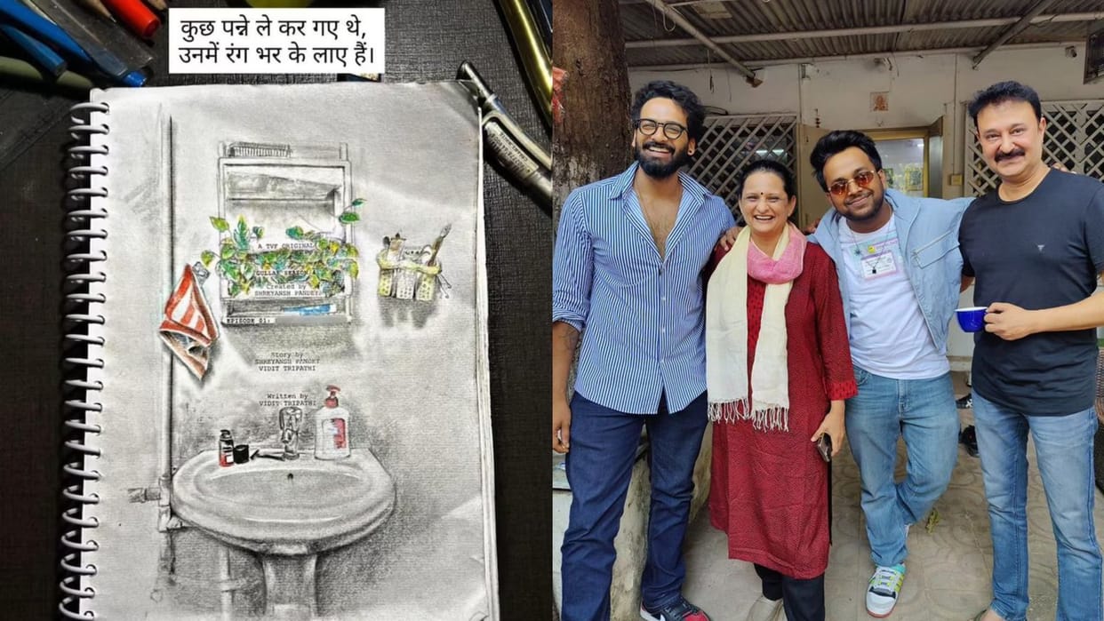 TVF Wraps web series gullak season 4 shooting makers shares poster show will be release soon