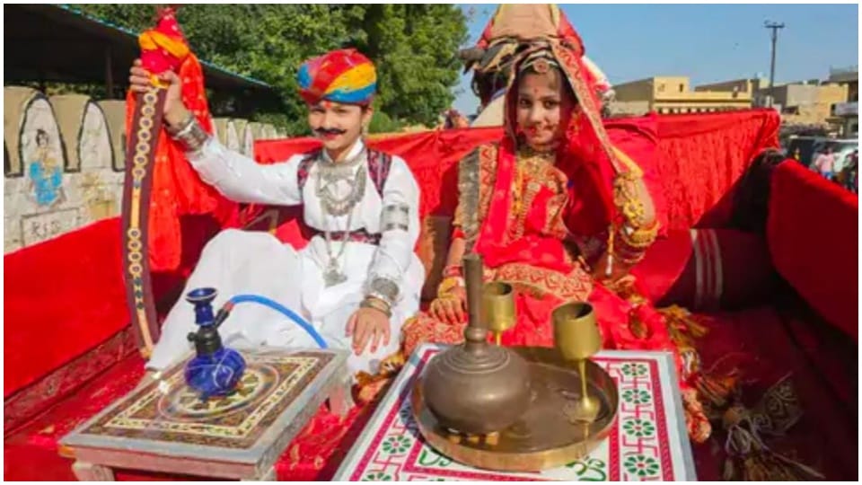 International Desert Festival begins in Jaisalmer procession taken out with camels