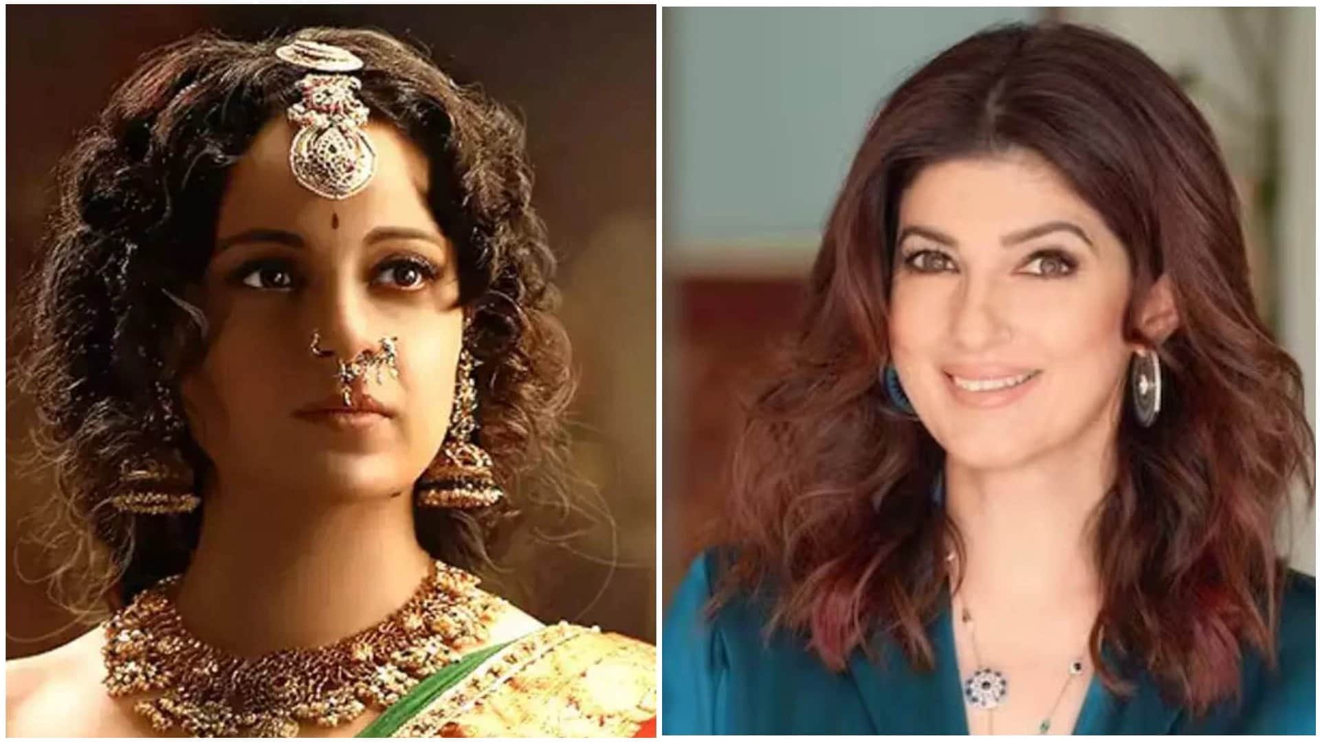 Kangana Ranaut Slams Twinkle Khanna For Comparing Men With Plastic Bags Says Nepo Kids Born With Silver Spoon