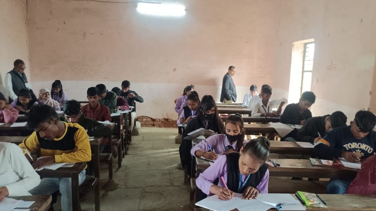 UP Board Exam: Board exam started amid live monitoring