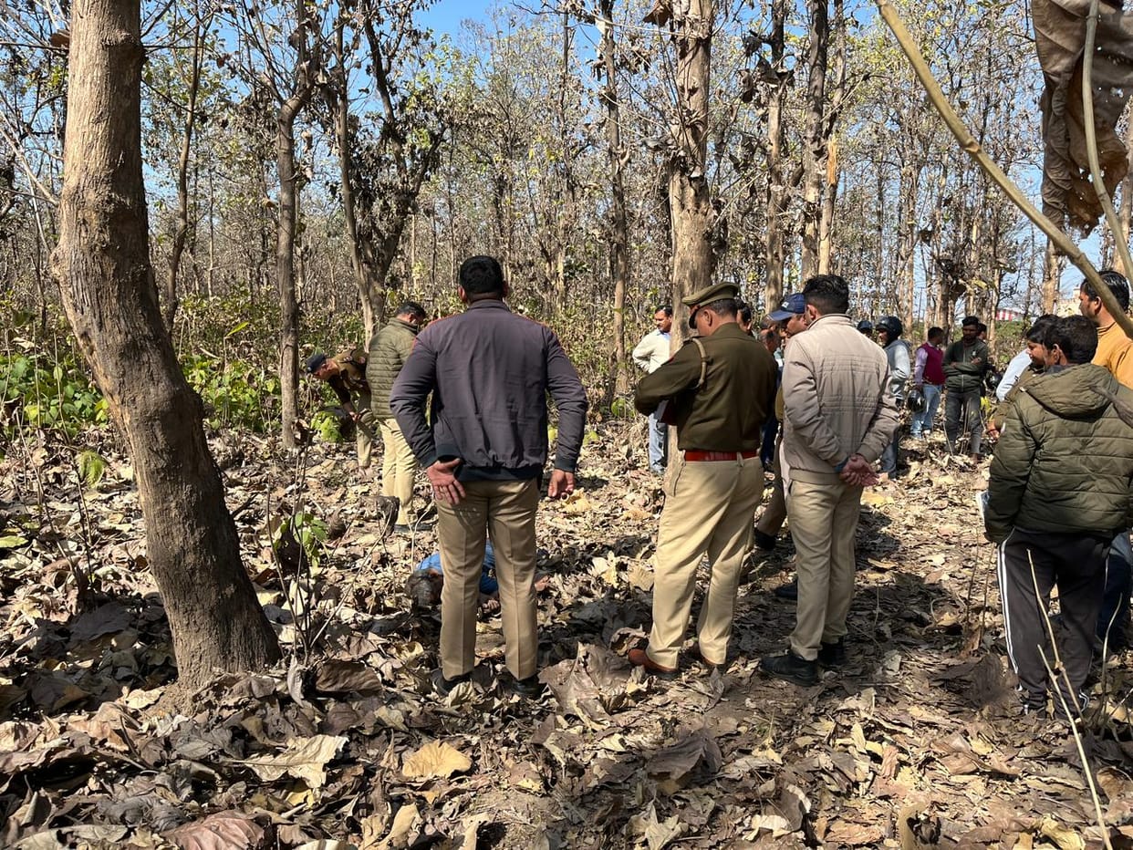 Bijnor: Dead body found in the forest in Najibabad, investigation revealed the cause of death