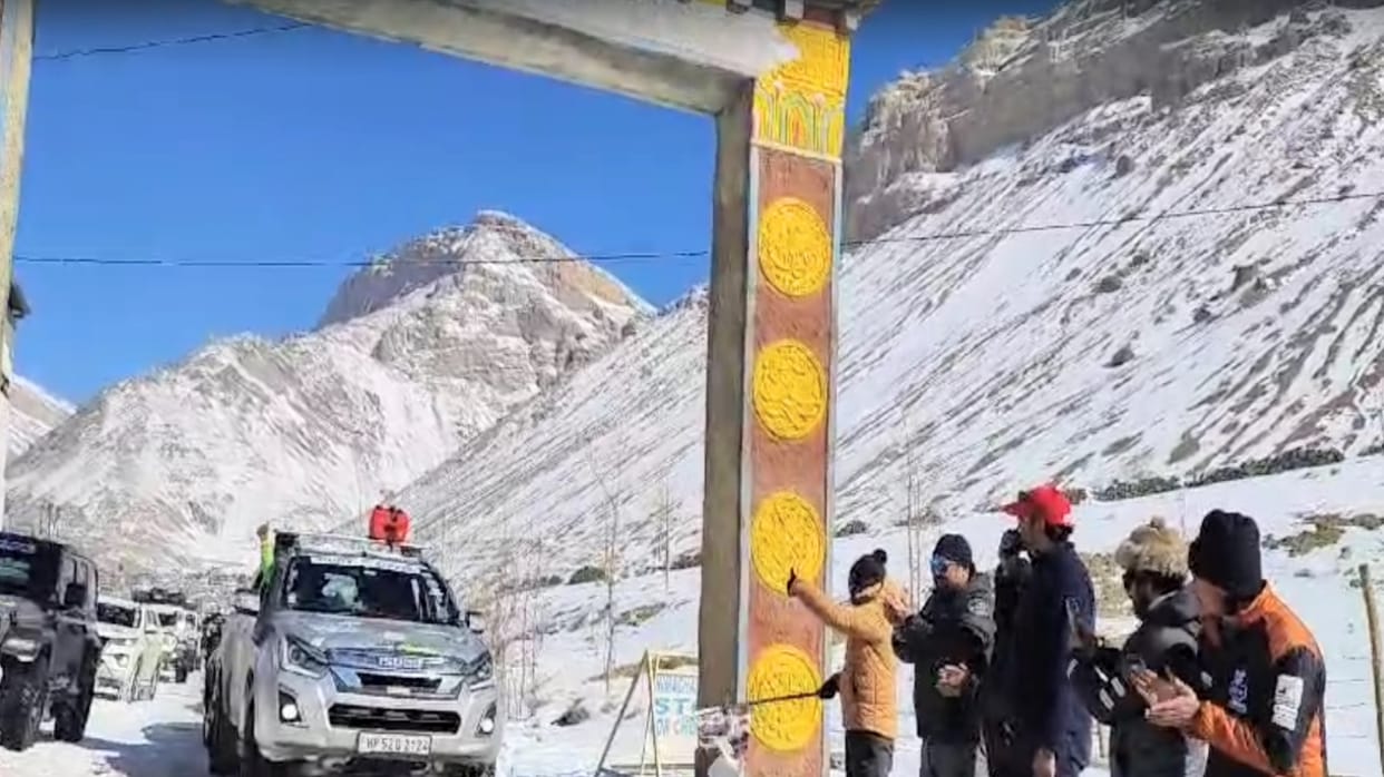 Mountain Goat Winter Expedition: 200 tourists toured Spiti for three days