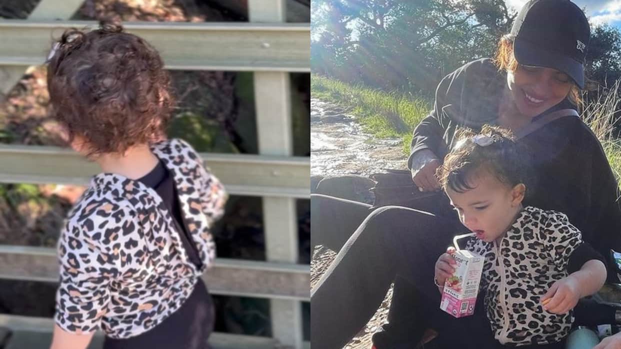 Priyanka Chopra shared a glimpse with daughter malti marie jee le Zara actress photos viral on social media