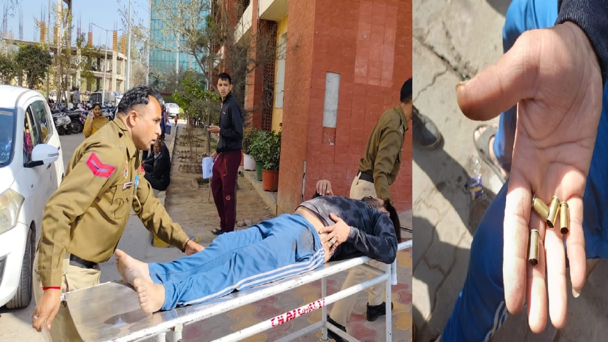 Major incident in Ambala, Miscreants riding bike opened fire on tea stall owner and man, shot him in thigh