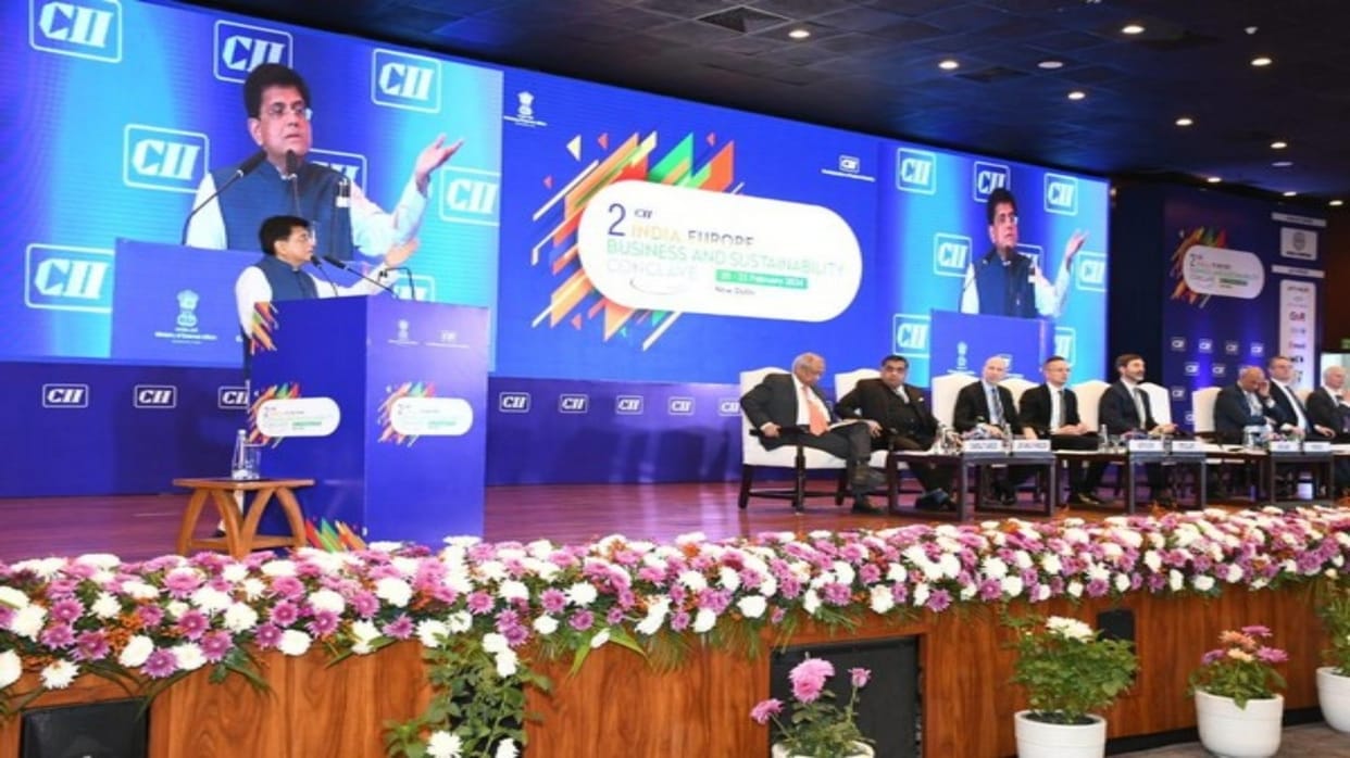 India-EU FTA to be fair, equitable and balanced says Piyush Goyal at CII Conclave Delhi