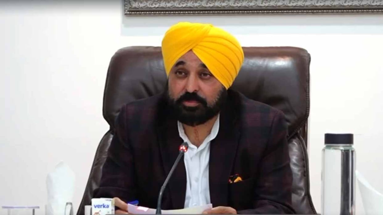 Arvind Kejriwal Arrest Punjab CM Mann taunts says bjp team cannot imprison Kejriwal for his thinking