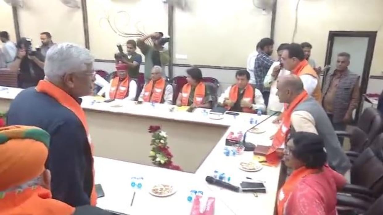 Rajasthan BJP core committee meeting ends at state headquarters brainstorming on Mission-25