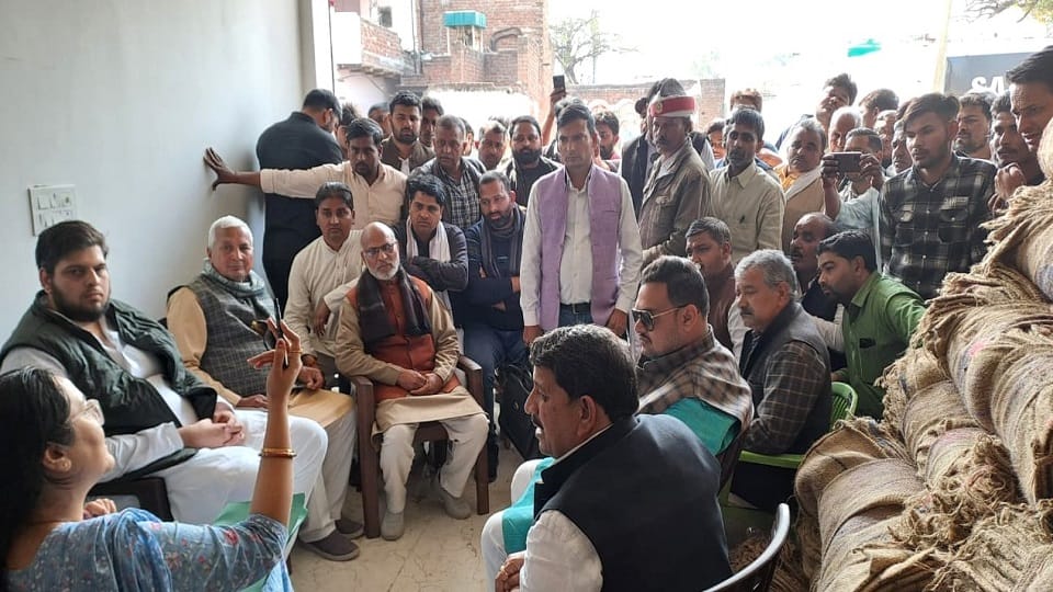 Anger among people over closing of Mursan railway gate