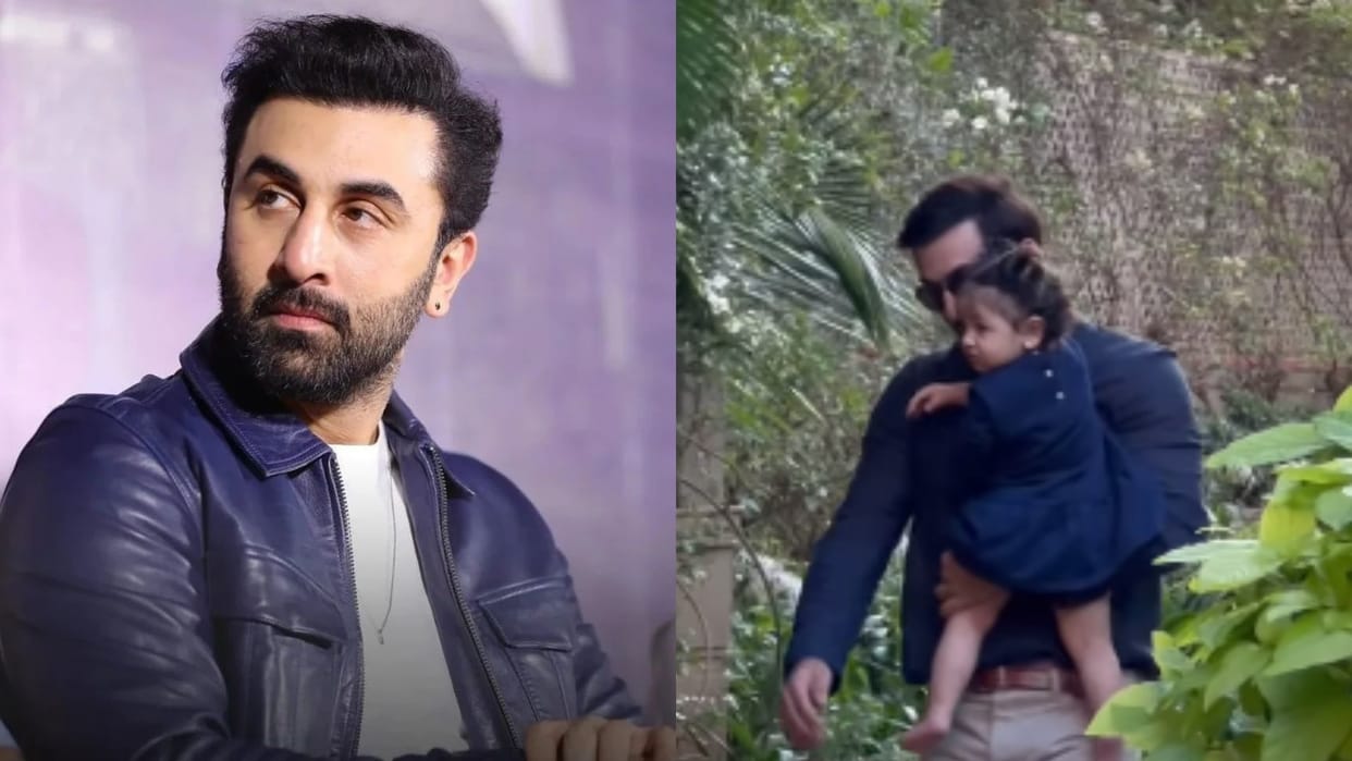 fans happy to see ranbir kapoor carrying raha to jeh birthday party, called him a responsible daddy