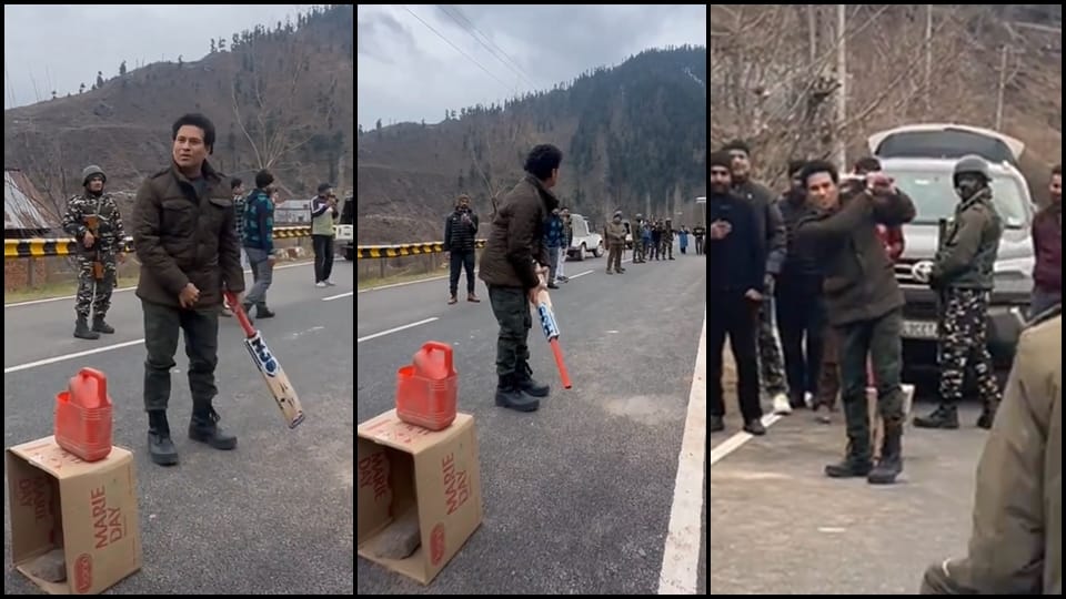Sachin Tendulkar in Kashmir: Sachin Tendulkar along with family takes Shikara ride in Dal Lake Srinagar