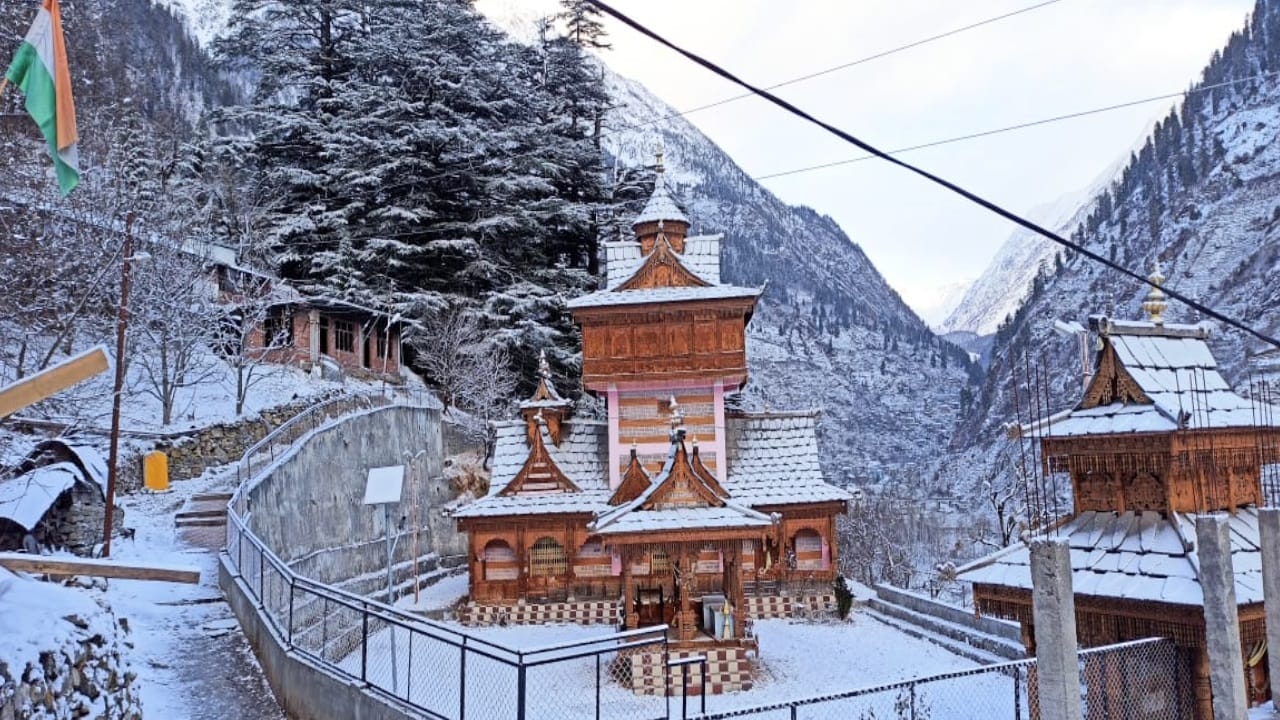 Himachal weather update: avalanche in Jobrang Lahaul, snowstorm remained in the air for eight minutes