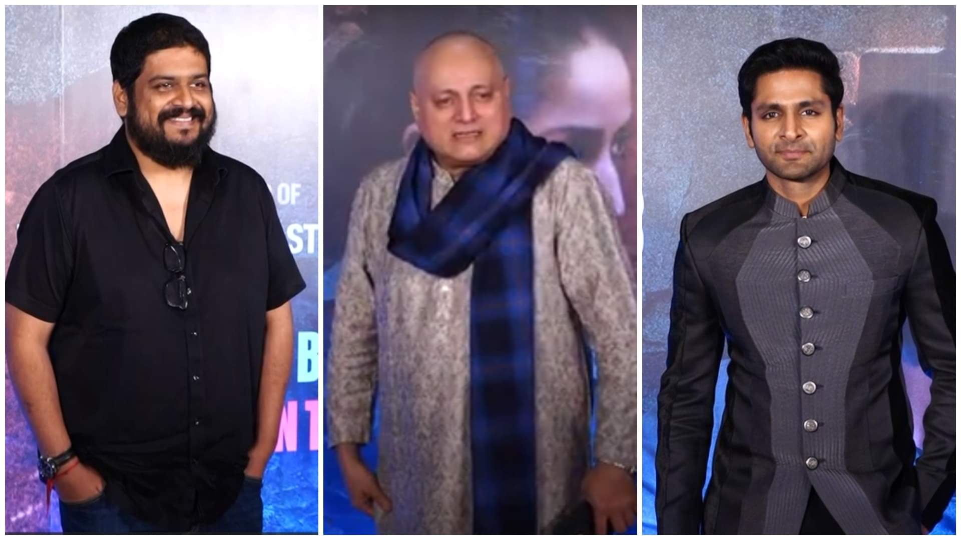 Article 370 Screening: Yami Gautam Spotted With Aditya Dhar Mrunal Thakur Manoj Joshi Star Studded Red Carpet