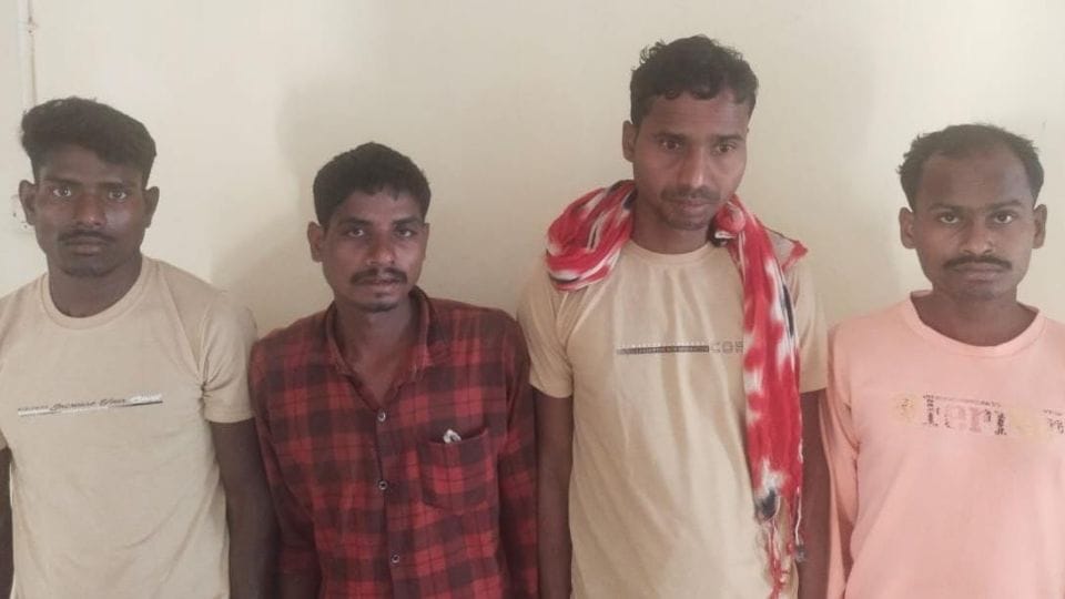 Police arrested four militia members in Bijapur