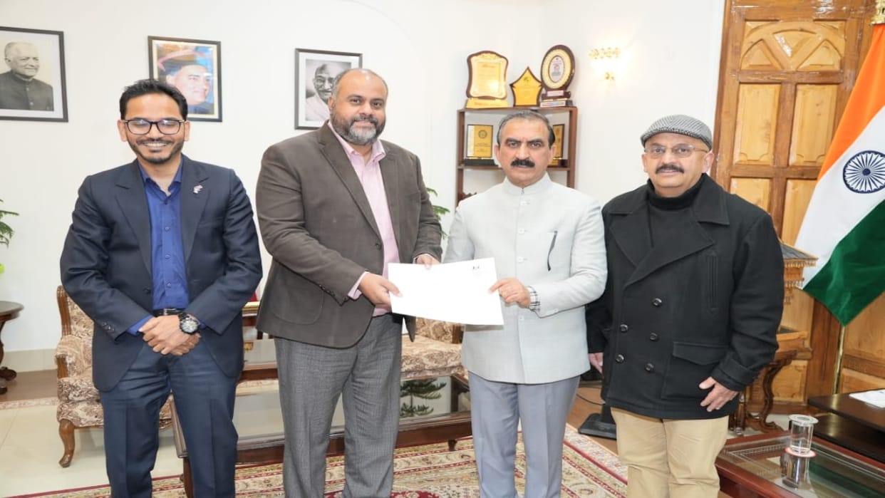 Joint delegation of British High Commission and Himachal Cricket Association met CM Sukhu