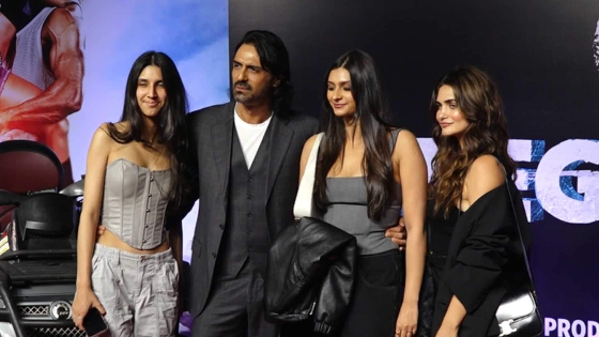 Crakk Screening Arjun Rampal Emraan Hashmi Kryslte Dsouza nora fathehi jamie lever star studded RED CARPET