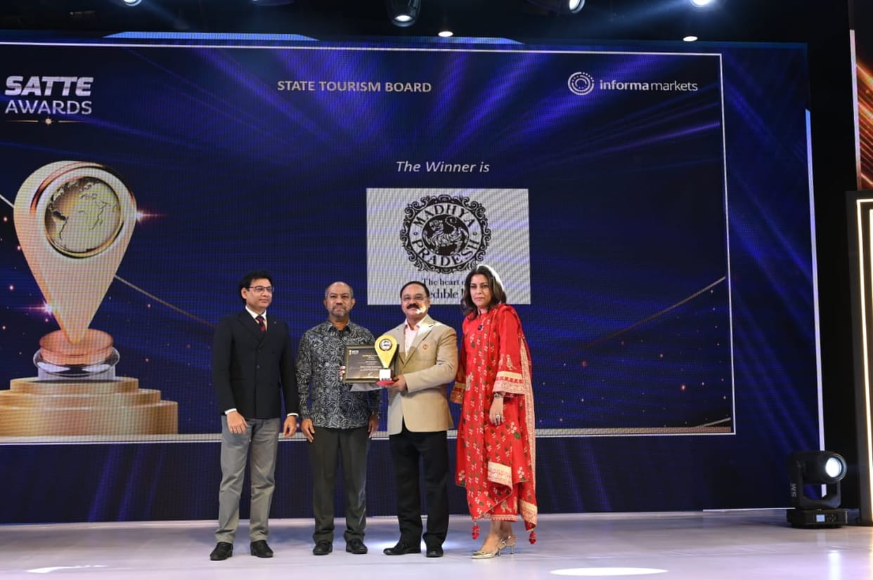 MP News: MP Tourism Corporation gets 'Best State Tourism Board' award