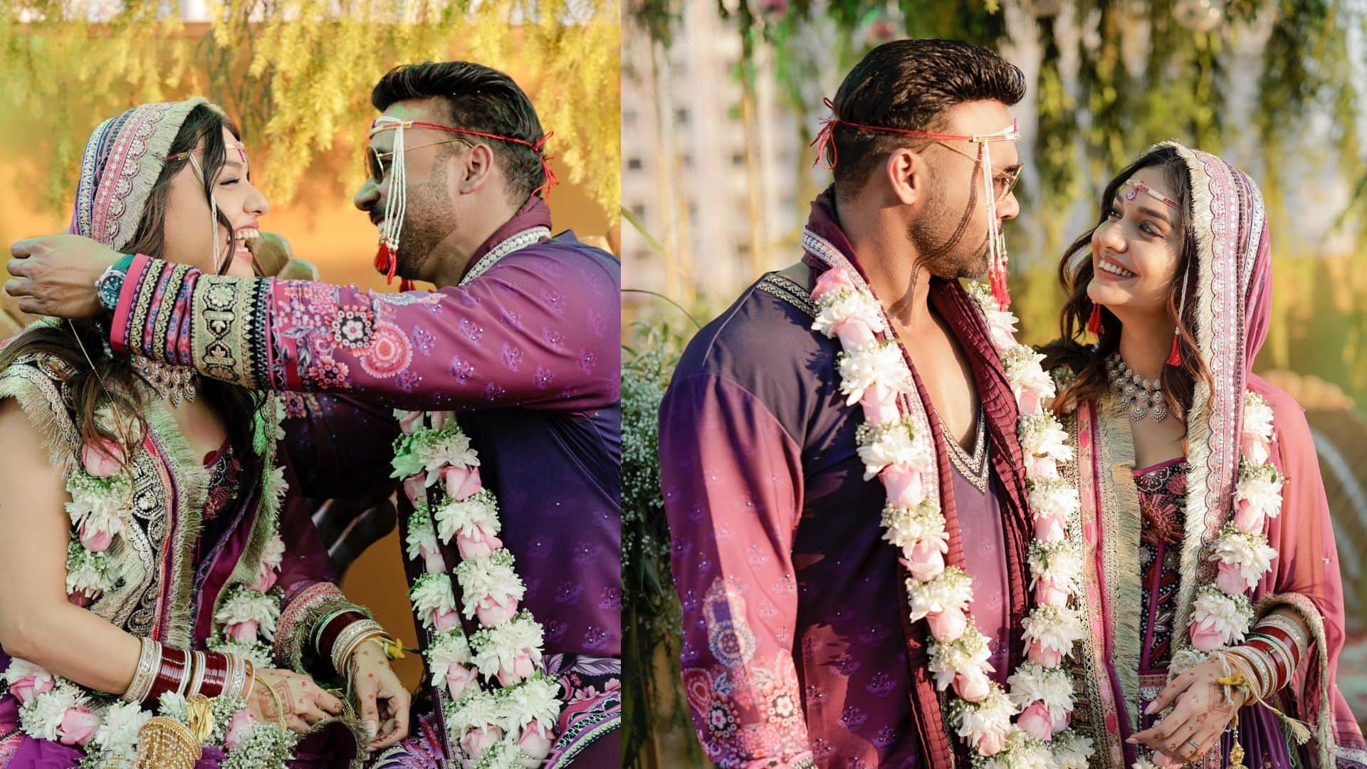 Wedding Look of Rakul preet singh divya agarwal sonarika bhadoria