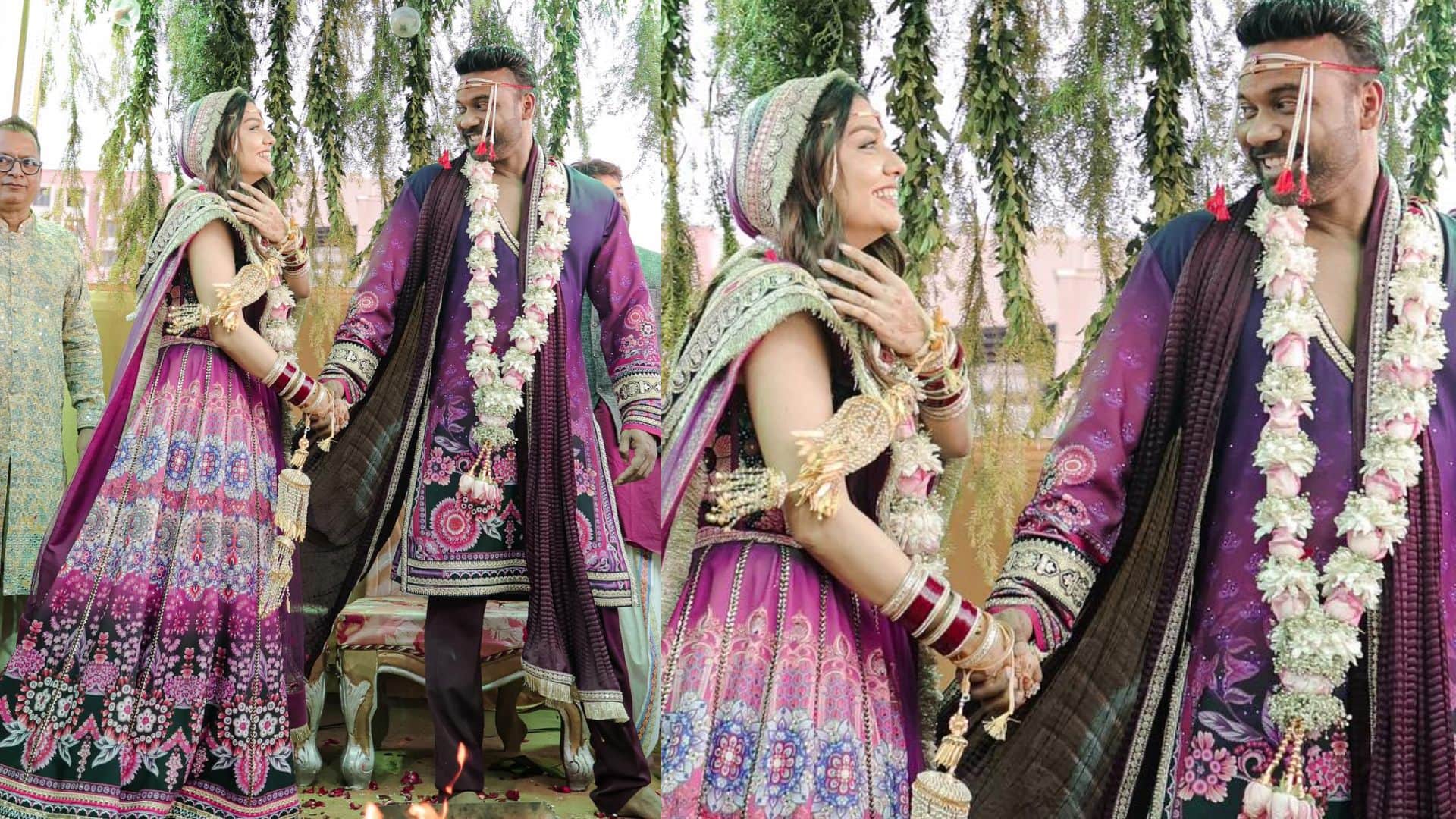 Wedding Look of Rakul preet singh divya agarwal sonarika bhadoria