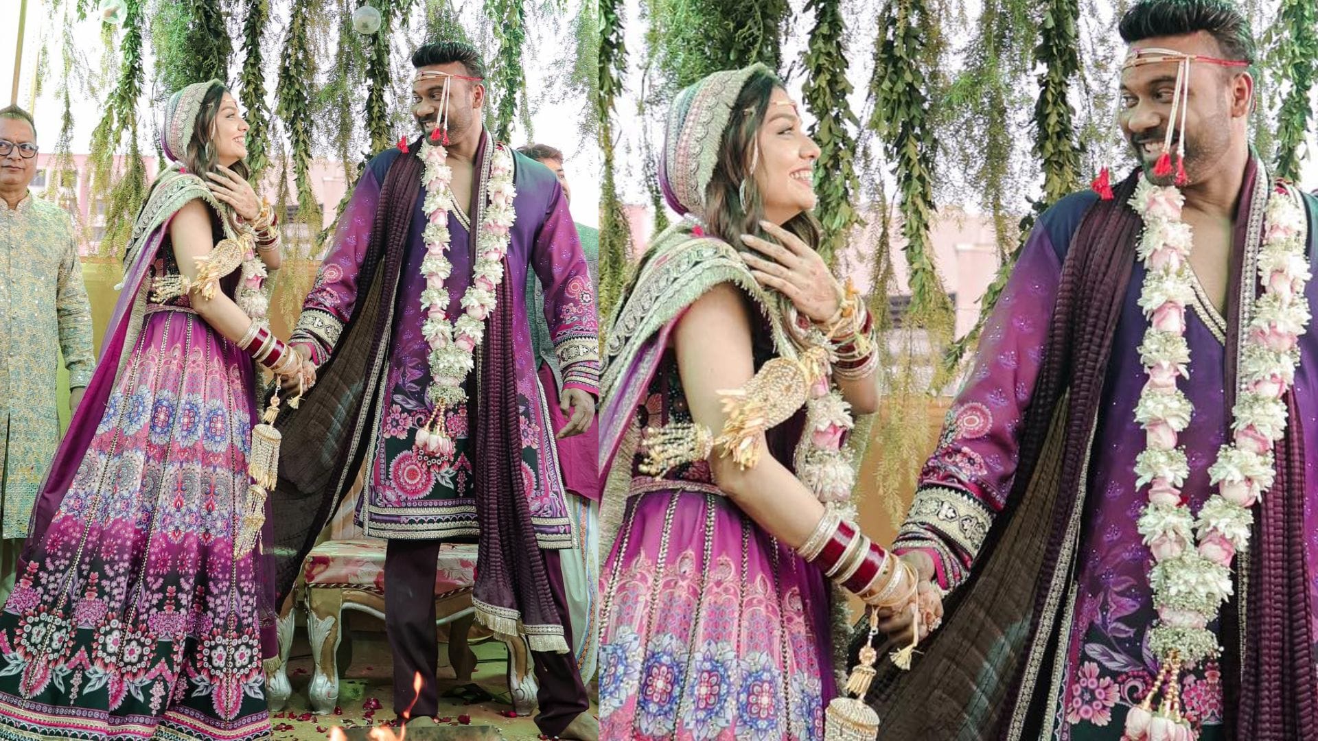 Wedding Look of Rakul preet singh divya agarwal sonarika bhadoria