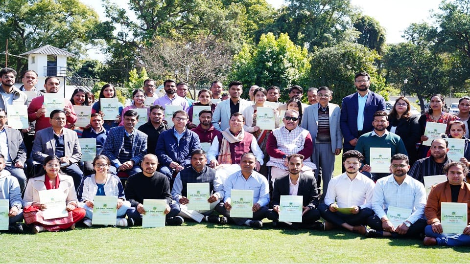 CM Dhami Handed Over Appointment Letters To 67 Assistant Accountant in Agriculture Department