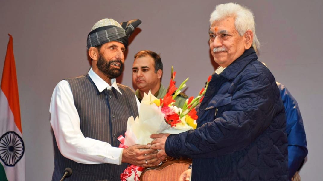 Jammu Kashmir lg manoj sinha said new era of progress begun for the tribal population