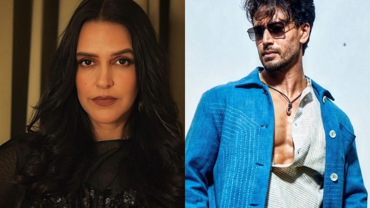 Neha dhupia spoke about recording an episode with tiger shroff where she got stuck in an elevator with him