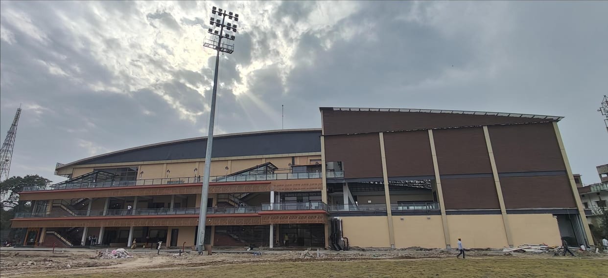 Sigra Stadium will be completely based on green energy as Palika Stadium