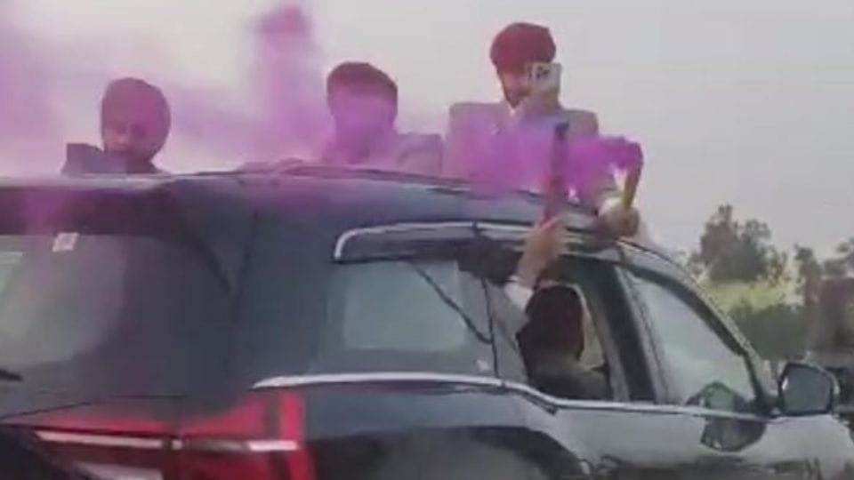 Delhi Police arrested five people for careless driving