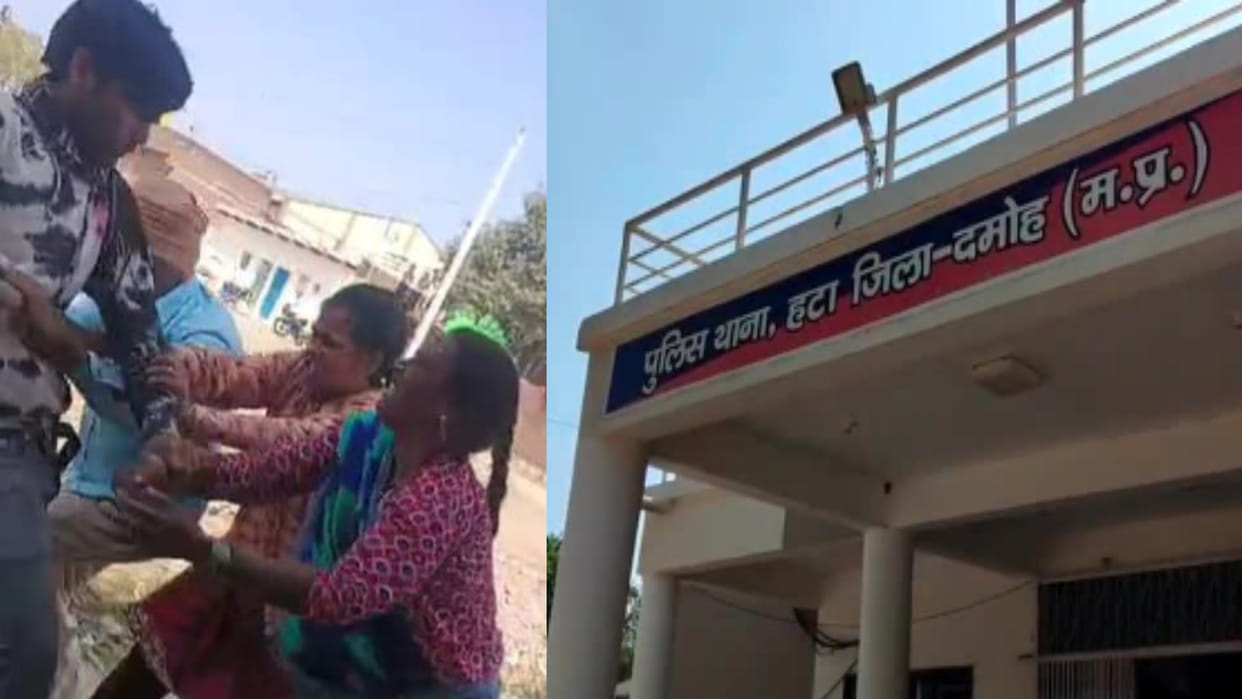 Damoh: Drunken son-in-law reached his in-laws' house and got beaten by his wife